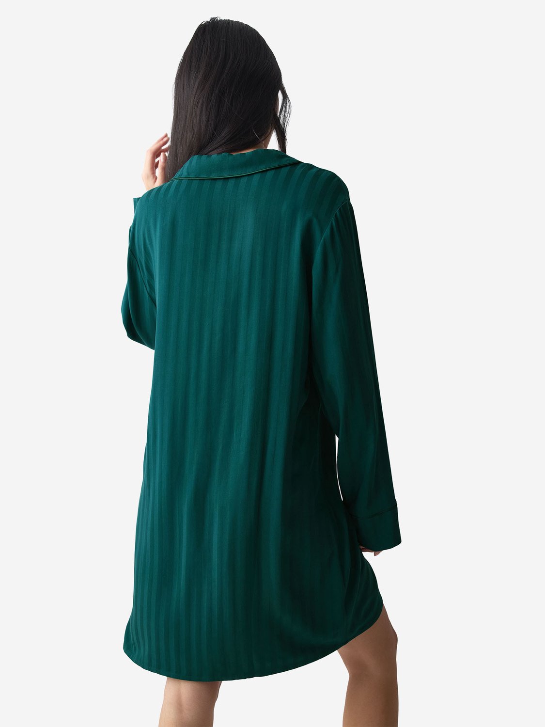 Triumph Nachthemd Red Label Amourette Jacquard TEAL GREEN