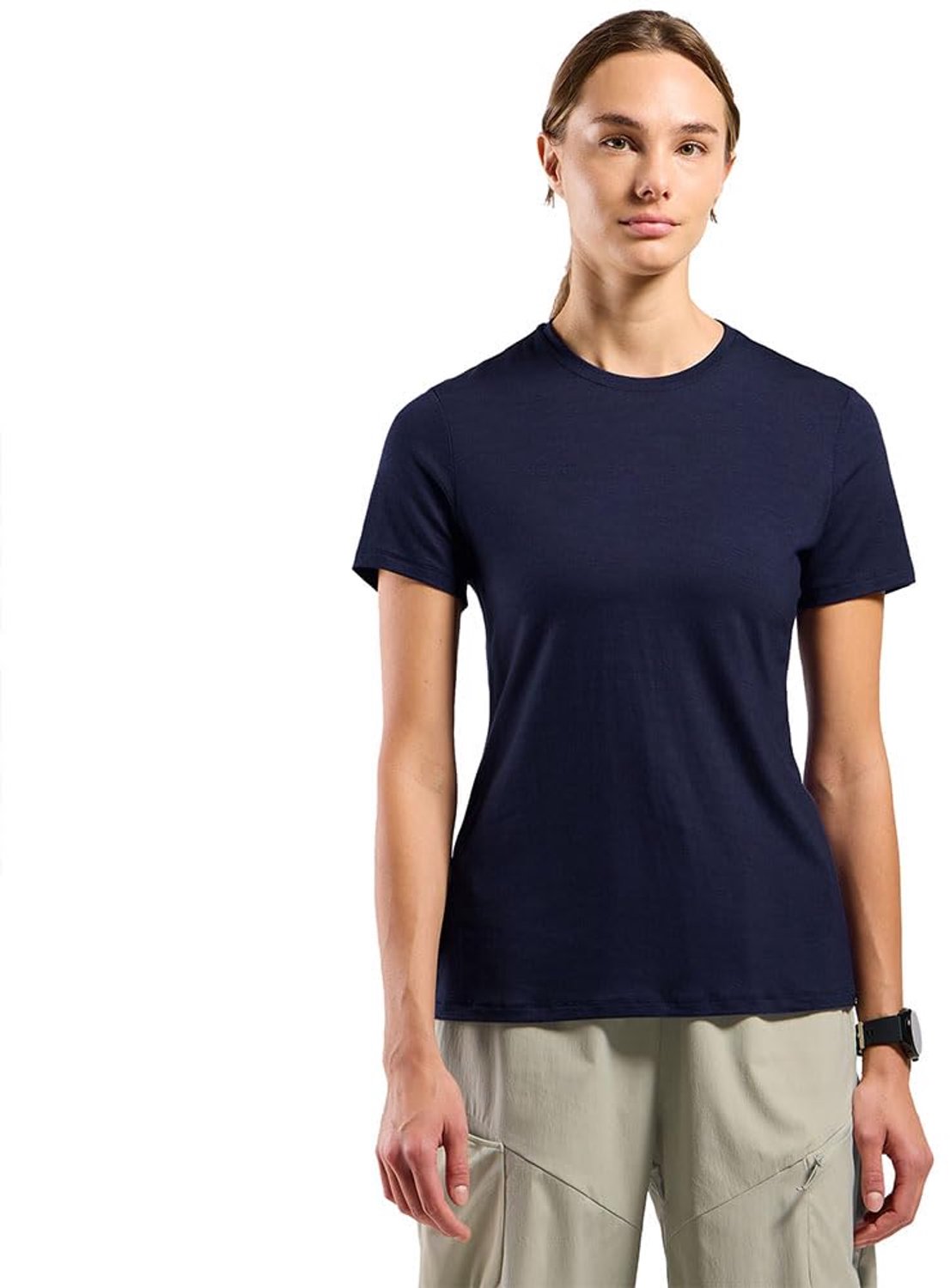 Odlo Merino 160 T-shirt Met Korte Mouwen Vrouw Eclipse