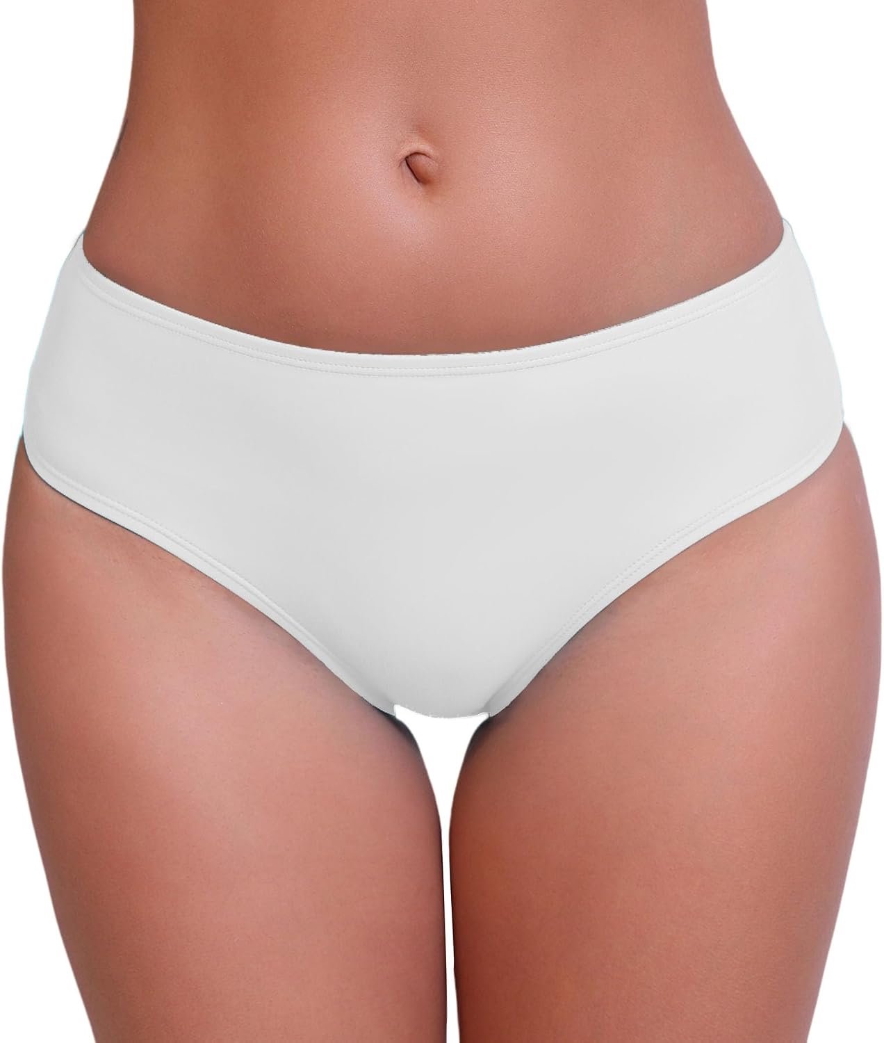 Bikinibroekje middelhoge taille, snel drogend