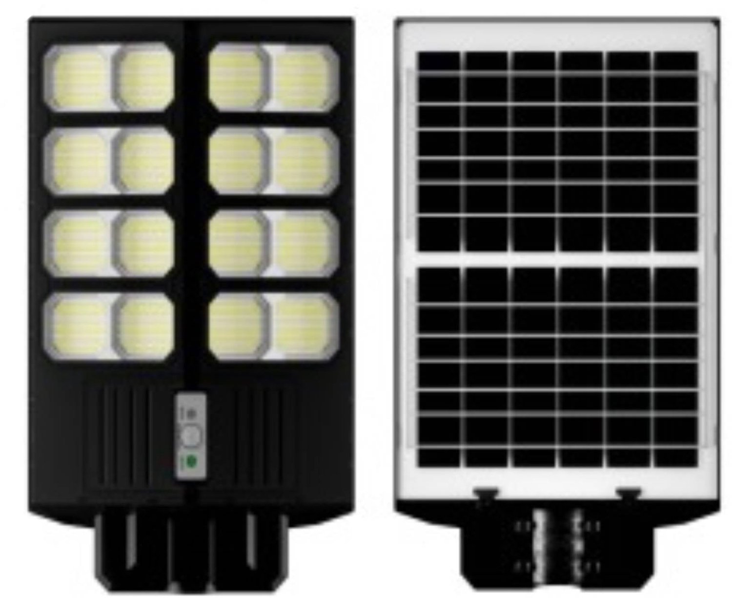 Solar LED-buitenlamp - Zonnepaneel - LiFePO4-accu - Sensorbediening - Jortan Tech