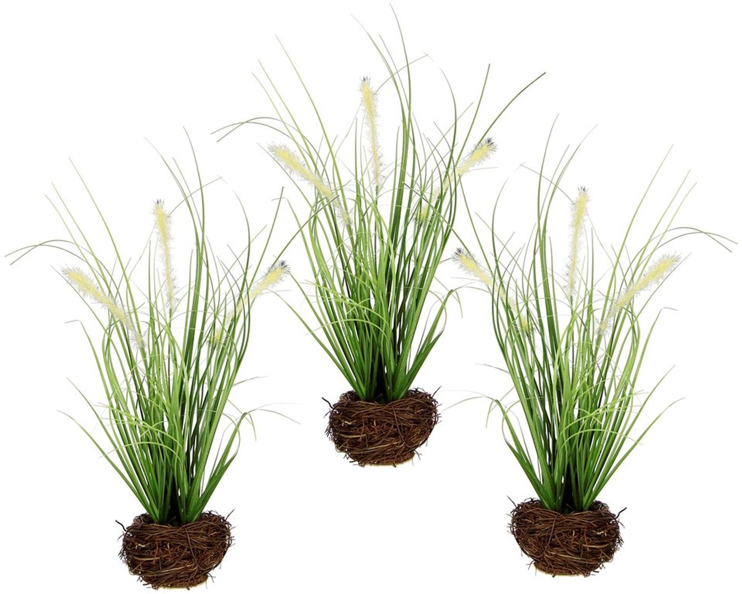 Kunstgras Planten in Decoratieve Opstelling voor Binnen en Buiten
