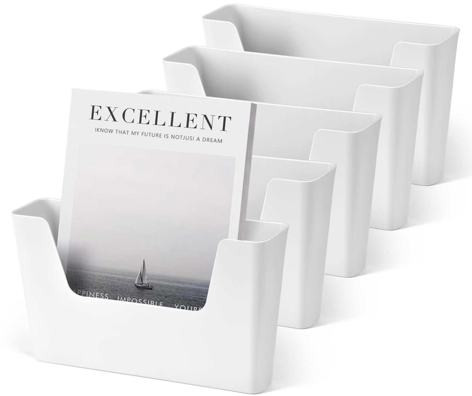 5-Pack Muur Organizer - Wandmontage zonder Boren voor Kantoor en Thuis