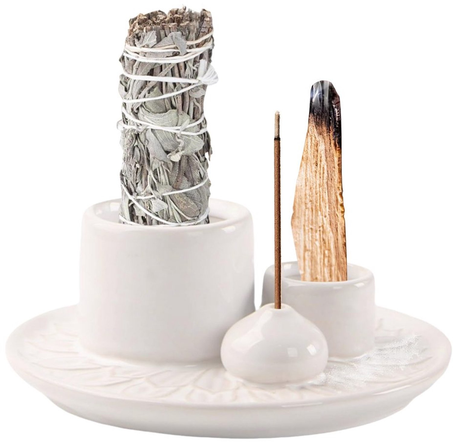 4-in-1 Wierookhouder voor Thuis en Meditatie