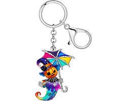 Sleutelhanger Spook - Acryl Halloween - Emo Ghost - Perfect voor Rugzak of Portemonnee m-winkel - m-winkel