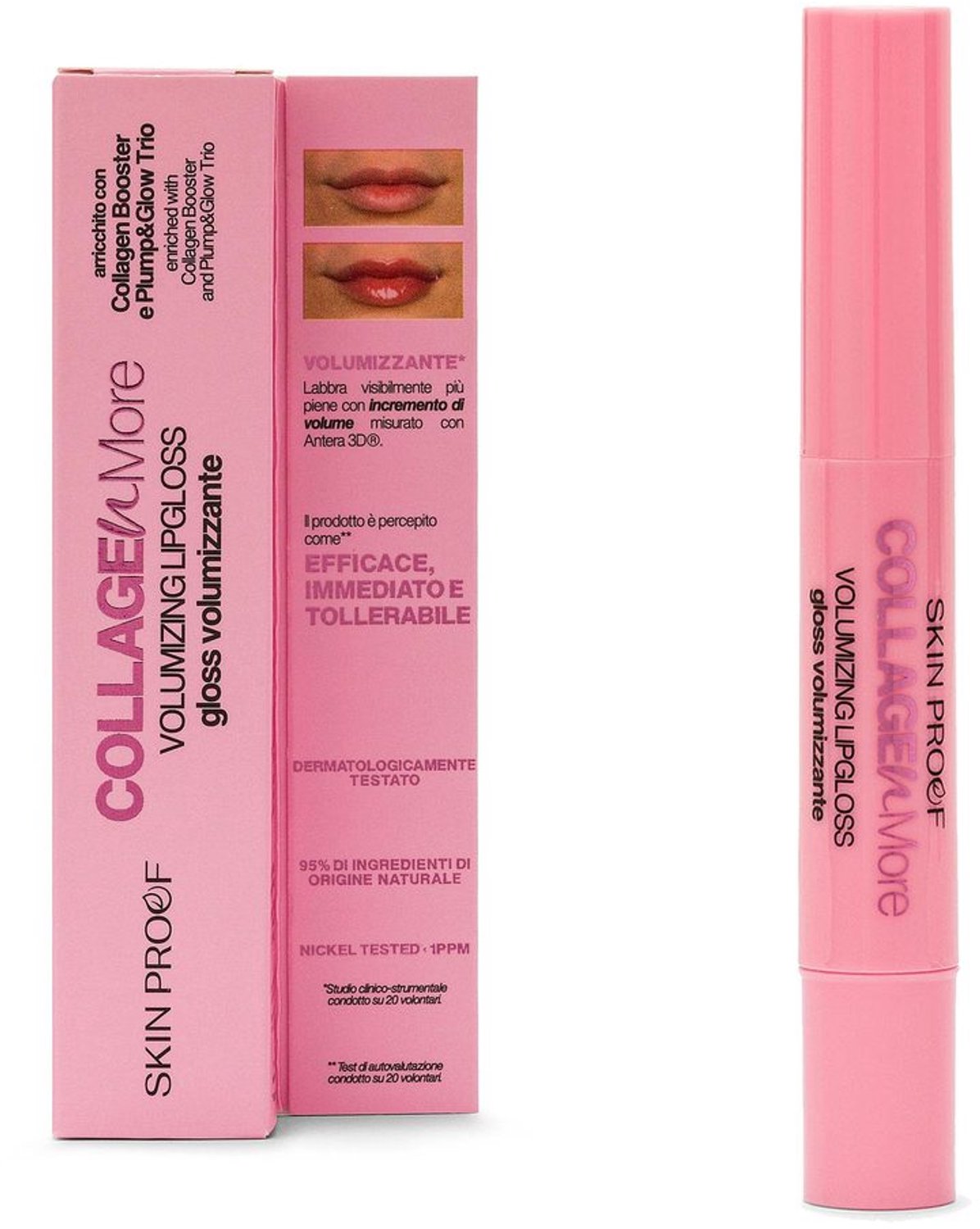 Lipgloss voor Volle Lippen met Collageen
