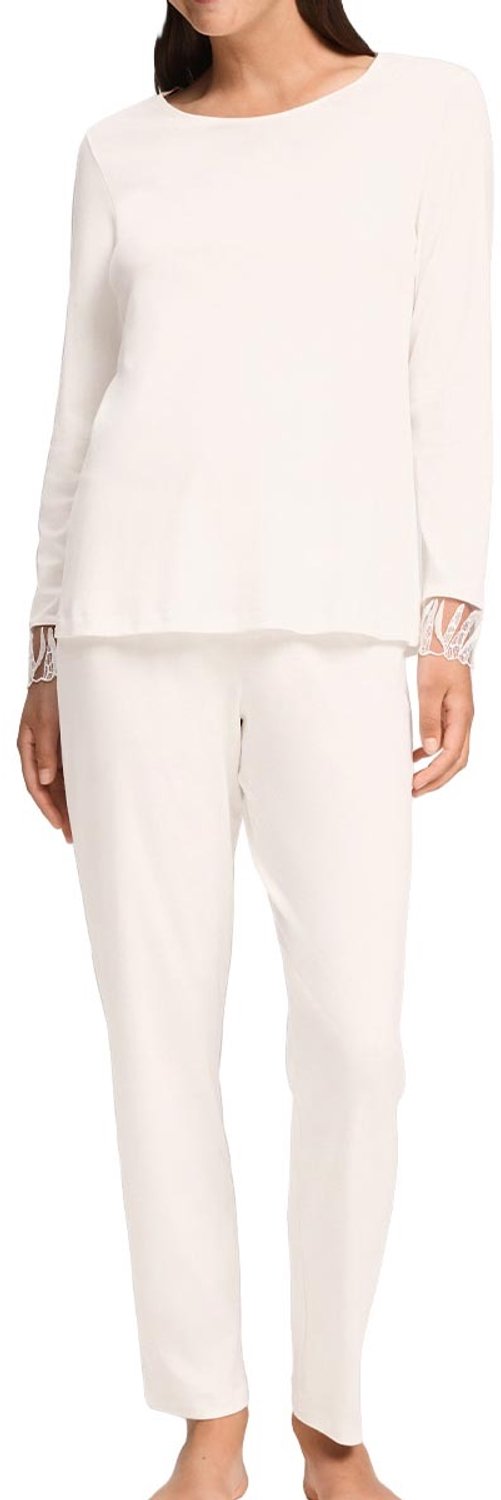Hanro Dames pyjama Rosaria off white