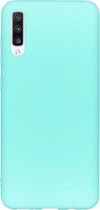 iMoshion Color Backcover Samsung Galaxy A70 hoesje - mintgroen