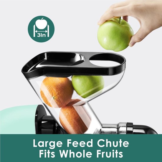 Slow Juicer met RVS voor Fruit en Groenten 200 W — afbeelding 2