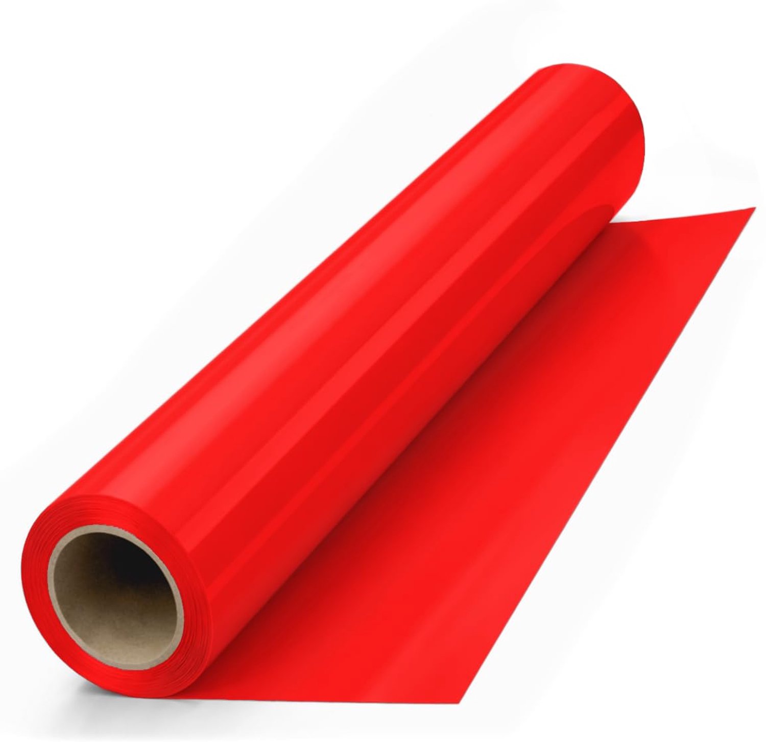 Plotterfolie textiel 50 cm - flex signaalrood - PU transferfolie - eenvoudig te strijken - ServiceTopper
