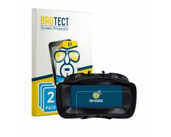 BROTECT - Screenprotector voor Akaso Seemor-200 - Folie Beschermfolie transparant 2 Stuks