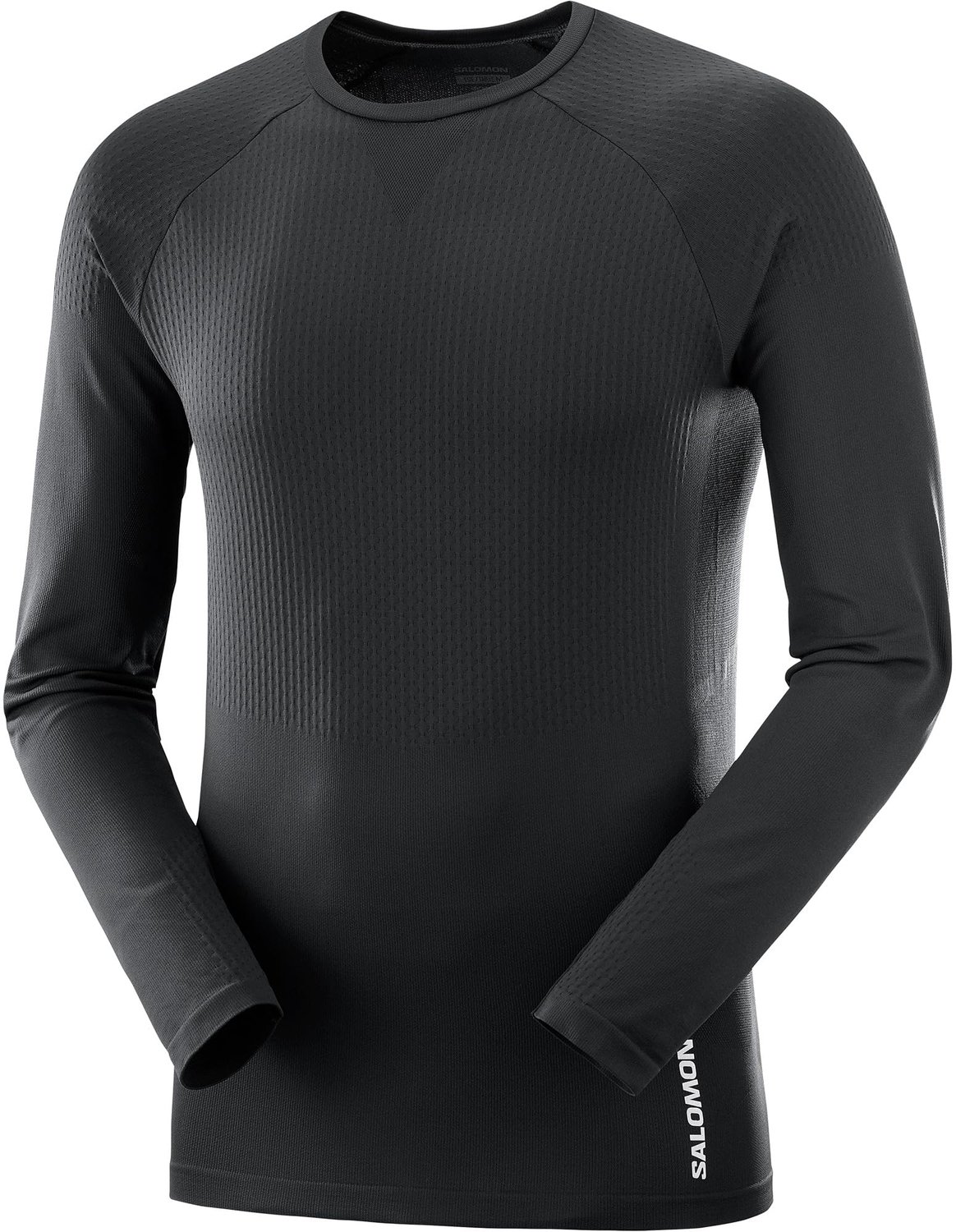 Salomon Sense Aero Seamless Hardloopshirt Diepzwart