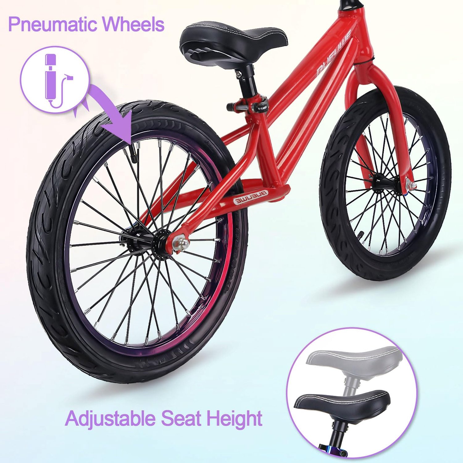 16 Inch Balance Bike voor Kinderen van 4-8 Jaar