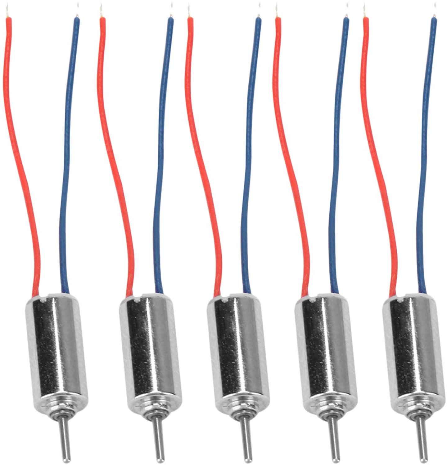 Miniatuur Motor - 5 Stuks - Compact en Krachtig - 4 mm x 8 mm - Vibrerende Motor - Ideaal voor Speelgoed en Modellen
