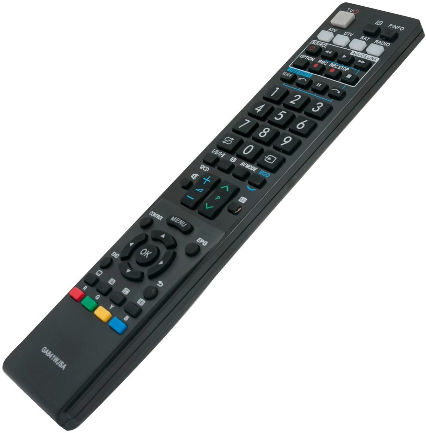 Vervangende Afstandsbediening voor Sharp Aquos TV