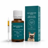 Naturecan CBD Olie voor Honden - 5% - 10 ml - Met CBD- en CBDA-isolaat - MCT-olie