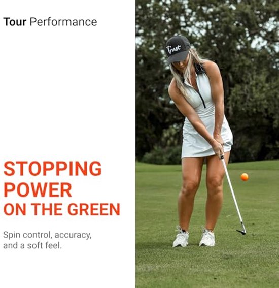 Golfballen Aurora - Tour Level Prestaties - 48 Stuks - Oranje — afbeelding 2