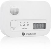 Smartwares FGA-13041 - Koolmonoxidemelder CO melder - 85 dB - Levensduur 10 jaar - BSI Gecertificeerd
