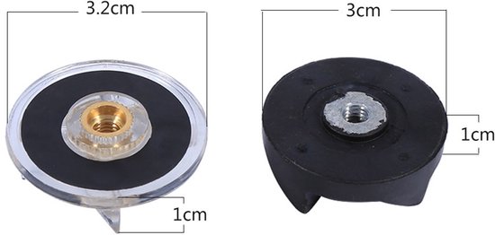 Blenderaccessoire - Vervangende tandwielen - 6 stuks — afbeelding 3