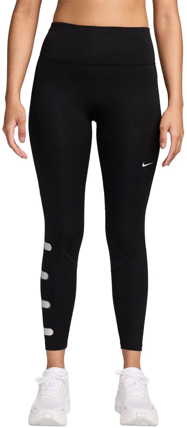 Nike tempo flash 7/8 hardlooplegging in de kleur . Zwart