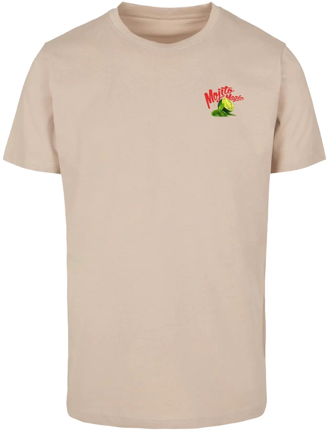 T-shirt Mister Tee Mojito Magic Creme