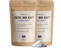 Keltisch Zeezout, 2x1 kg Duurzame Verpakking
