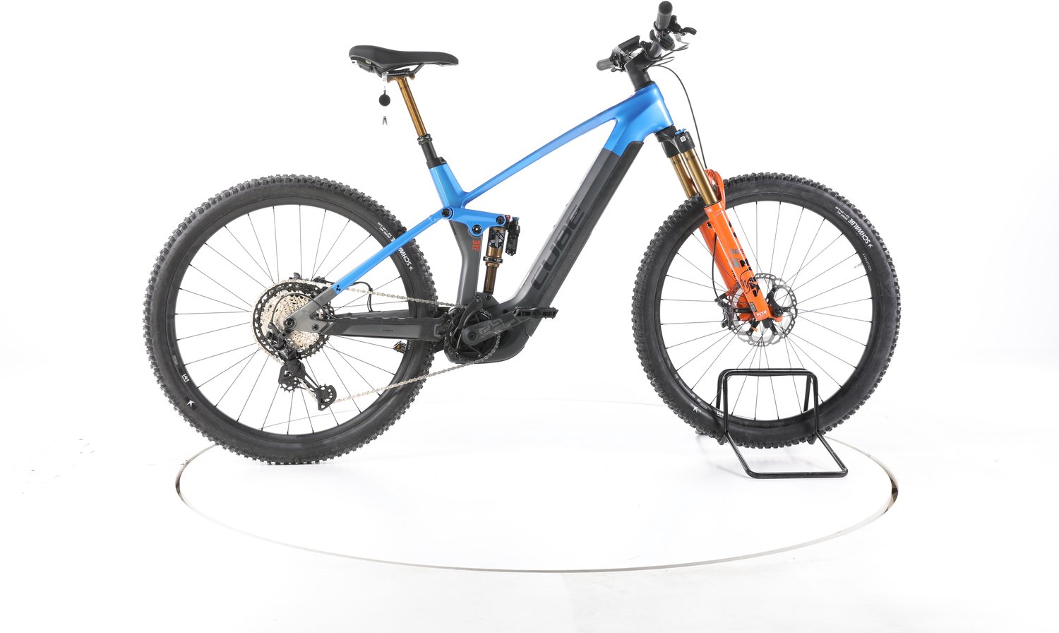 Cube Stereo Hybrid 140 Elektrische full-suspension mountainbike Bosch Accu 750Wh