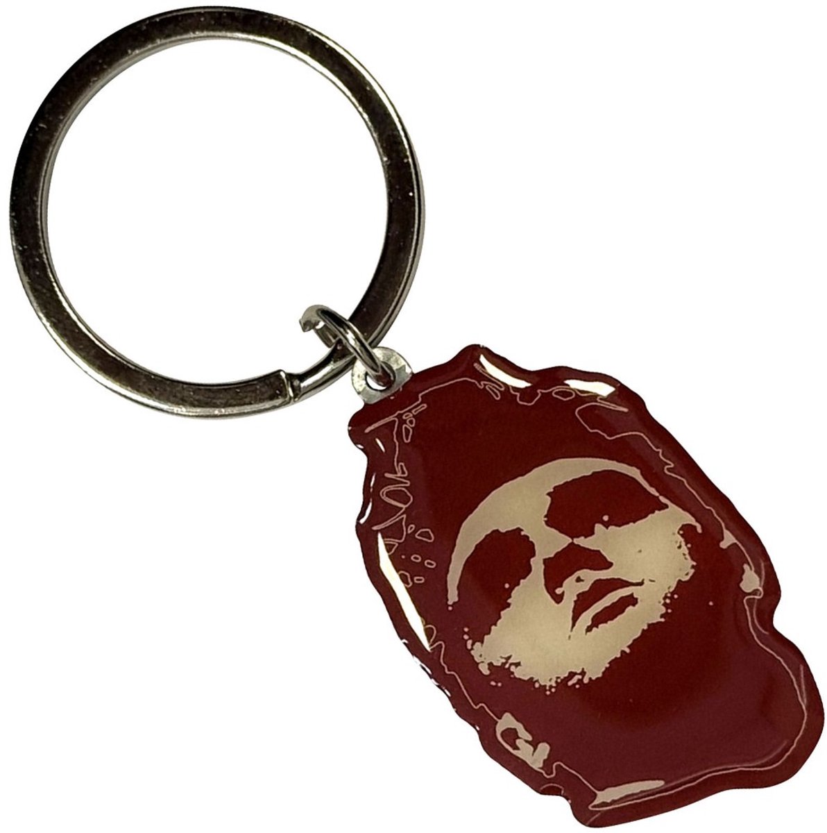 Morrissey - Portrait Sleutelhanger - Rood