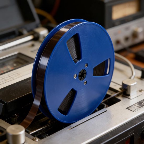 Lege 1/4 7 Inch Tape Reel van Aluminium Legering voor Open Reel Audio, Geschikt voor TEAC, ReVox en Studer, 3 Gaten (Blauw) — afbeelding 3