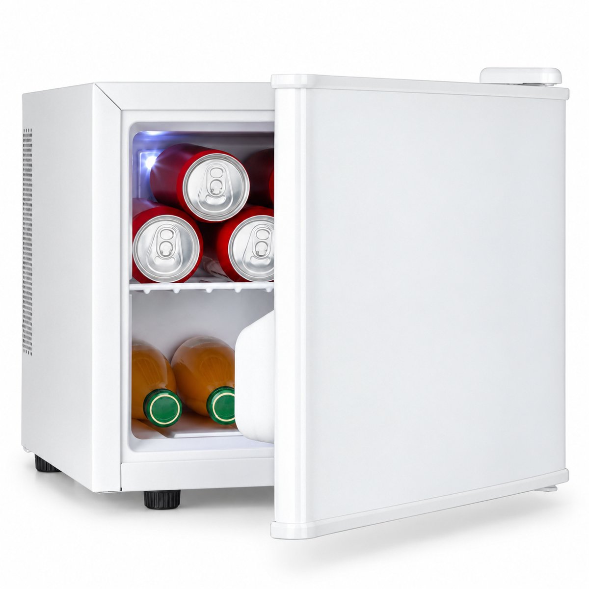 Minikoelkast 17 Liter – Stil en Compact – Digitale Temperatuurregeling 5-15°C – Automatische Ontdooiing – Wit