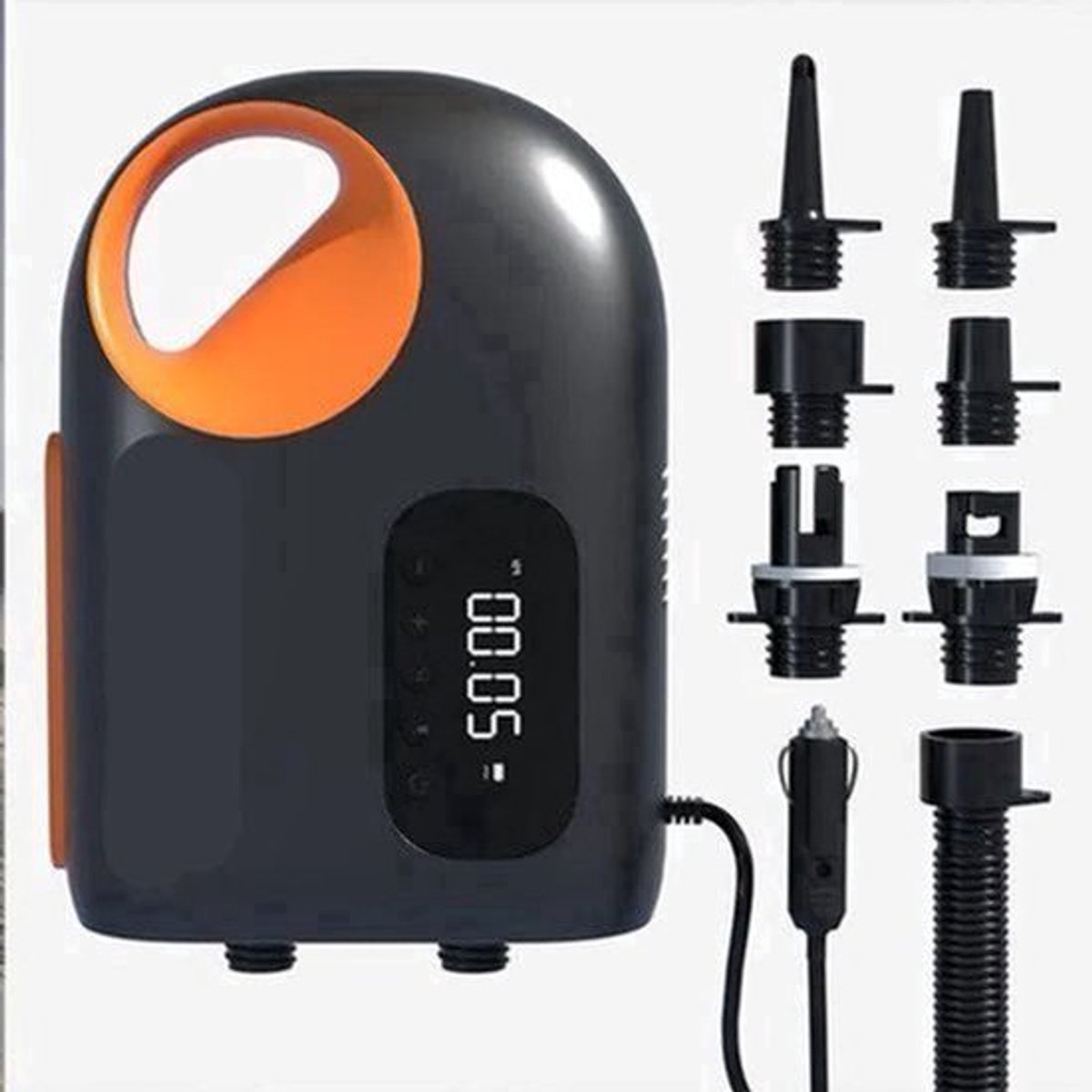 Luchtpomp - Luchtcompressor - Elektrische Fietspomp - Draagbare Digitale Elektrische Luchtpomp - 12V - 20PSI - voor SUP Paddle Board Kaya - Slimme Opblaasbare Pomp - Autoversie
