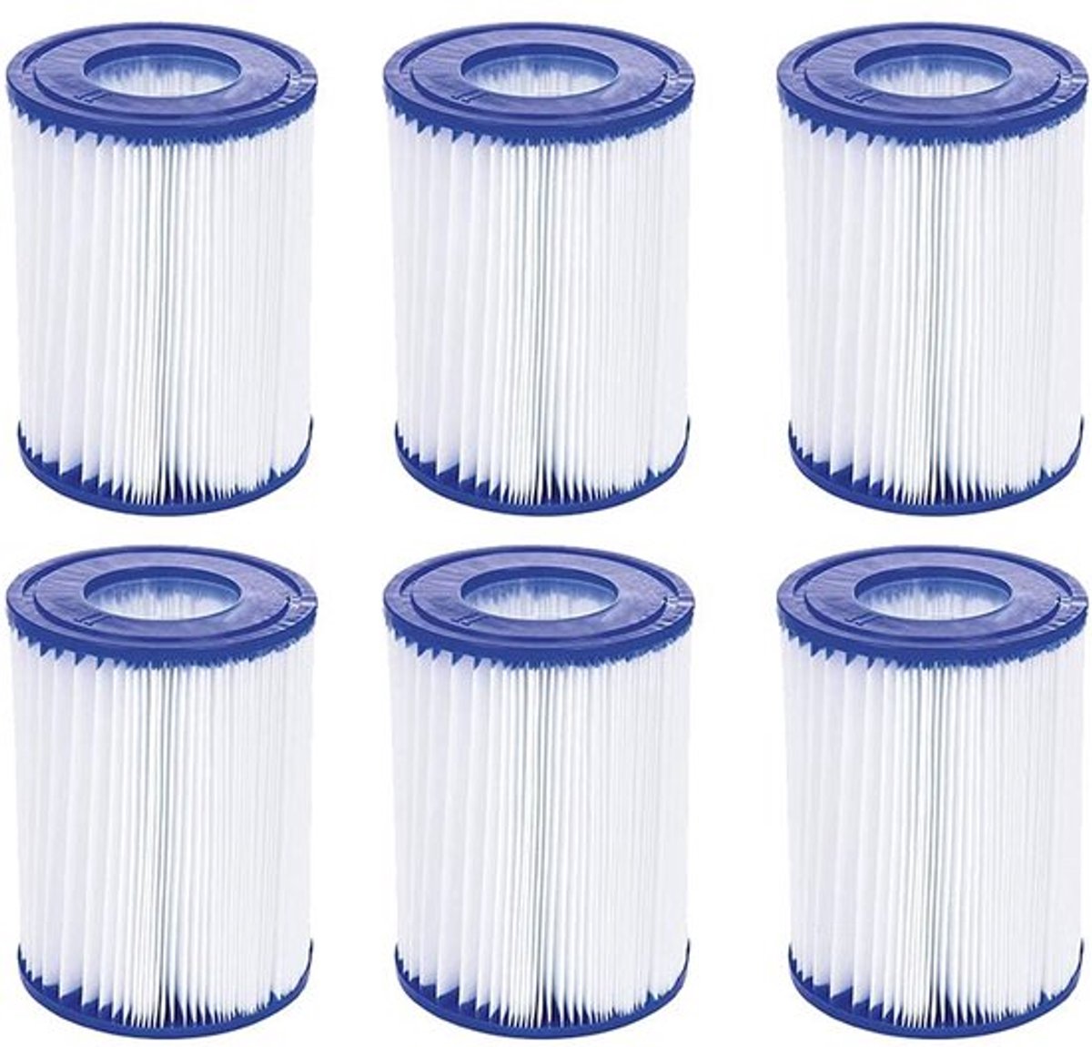Dailygoods- Zwembadfilter 6 Pack - Vervangende Cartridge - Compatibel