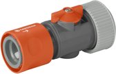 GARDENA Slangstuk met reguleerventiel - 19 mm (3/4") / 16 mm (5/8")