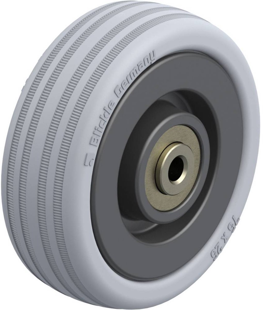 Blickle VPA 75/6K Kunststofwiel Wieldiameter: 75 mm Draagvermogen (max.): 60 kg 1 stuk(s)