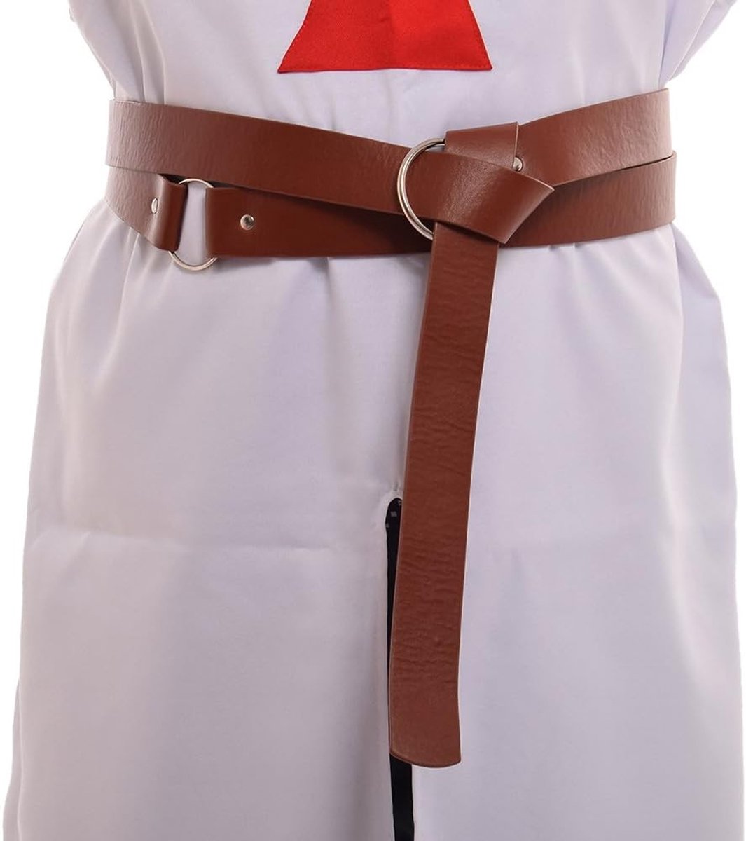 Medieval LARP Viking Vicht Belt van PU leer - Verstelbare riem voor kostuum en cosplay