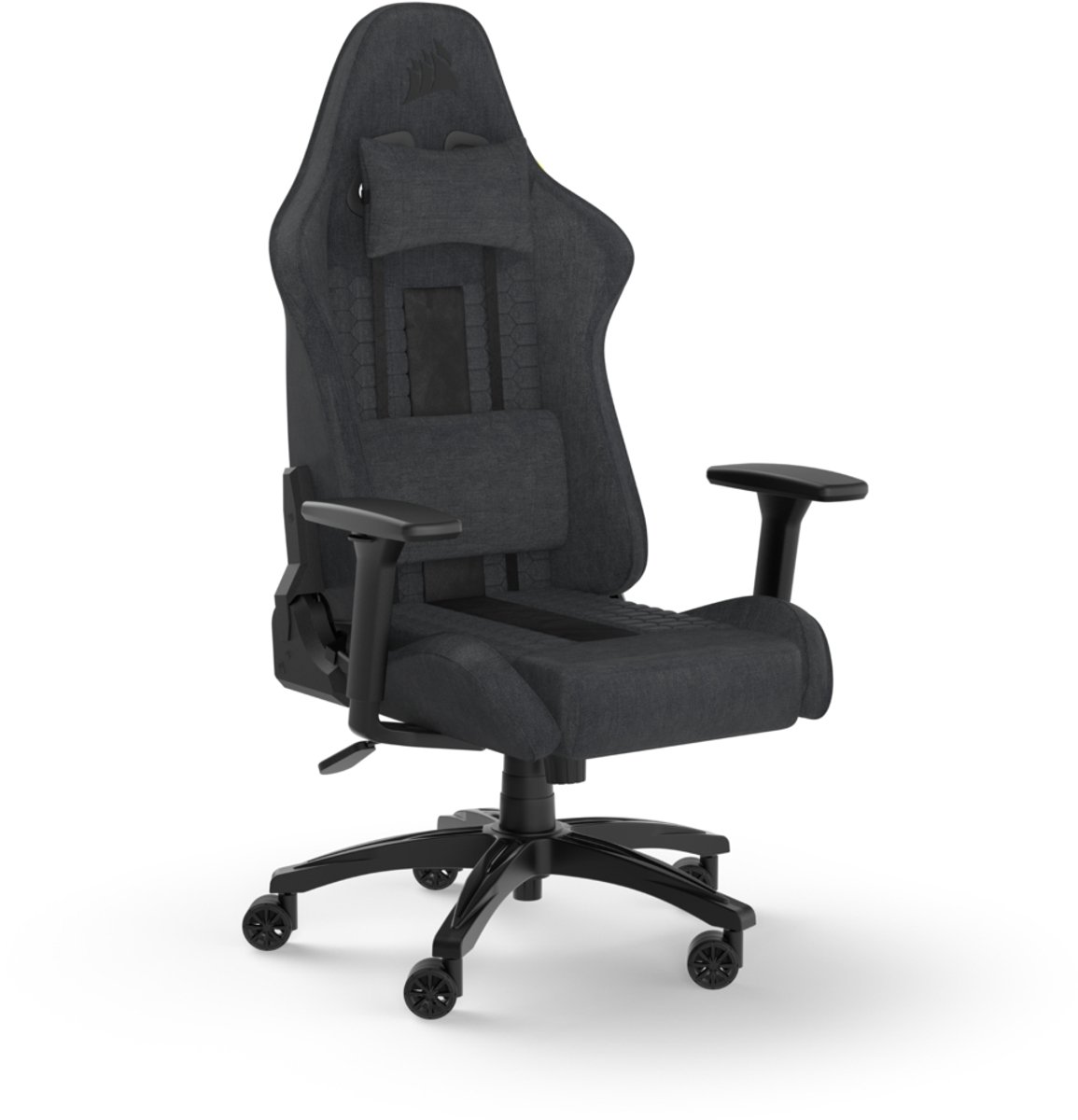 Corsair TC100 - Relaxed Gaming Stoel - Stoffen - Zwart/Grijs - Corsair - €195,31