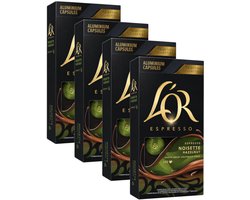 L'Or Espresso Hazelnut - Multipack - 40 (4x10) Koffiecups Compatibel met Nespresso Coffee Machine