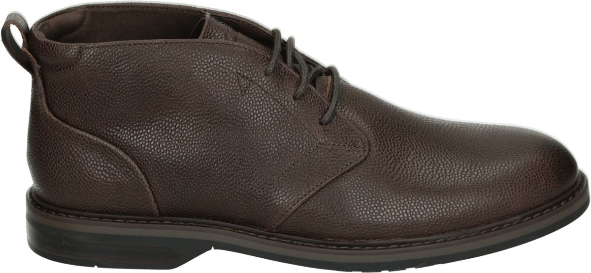 Clarks - ALDWIN2 CHUKKA - Vrije tijd half-hoogHeren veterschoenHeren sneakers - Kleur: Bruin - Maat: 43