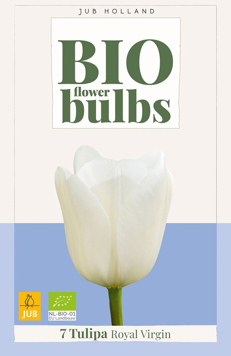 Tulipa Royal Virgin bloembol JUB 7 stuks bio
