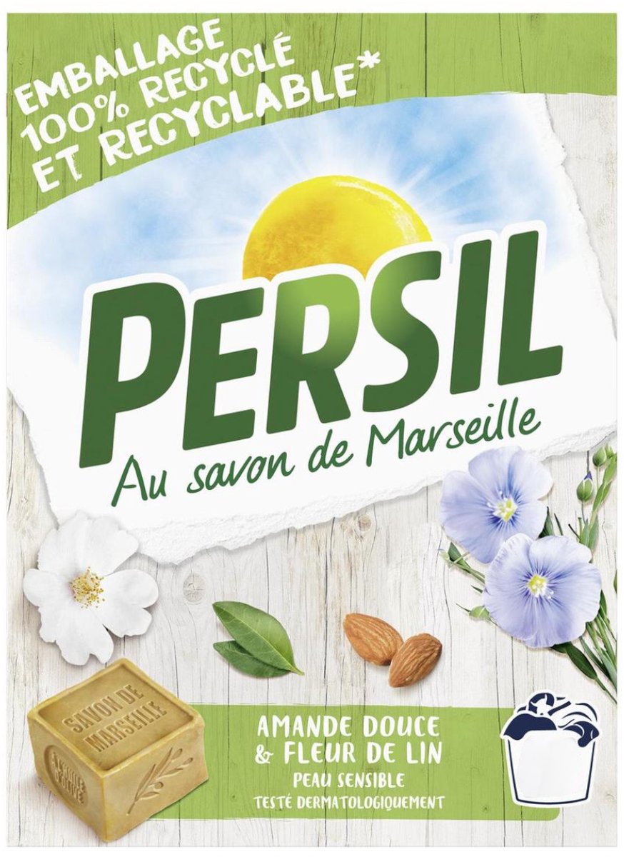 Persil waspoeder Amande et fleur de lin 33s 1,65Kg