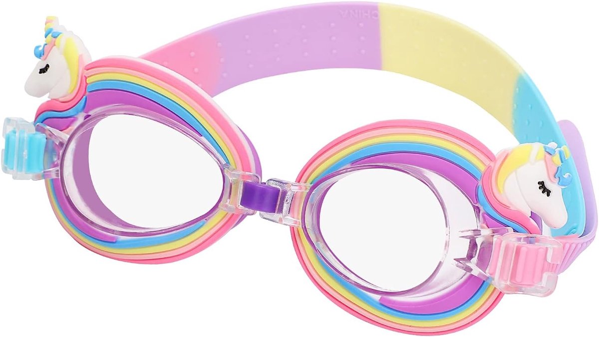 Zwembril voor Kinderen met UV-bescherming en Antivog Coating, Ideaal voor Jongens en Meisjes, Perfect voor Zwemlessen en Vrijetijdszwemmen