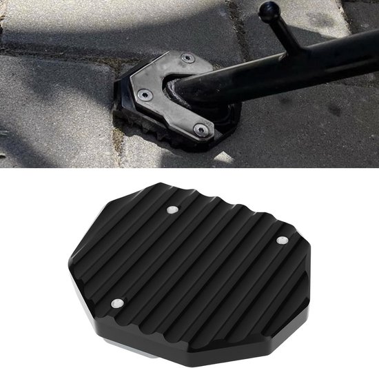 Verlengplaat voor zijstandaard van titanium, geschikt voor Honda Transalp XL750, robuust en duurzaam — afbeelding 5