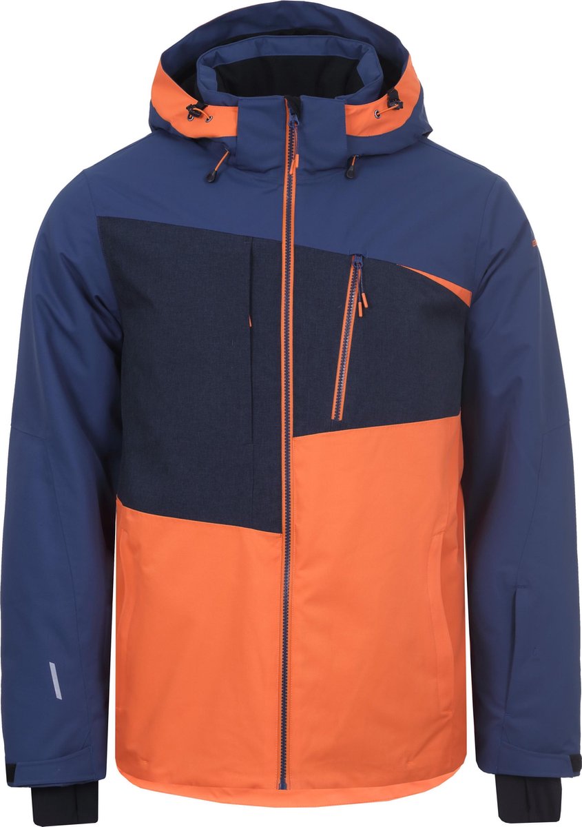 Icepeak Fieldon Heren Ski jas Darkblue Koraal