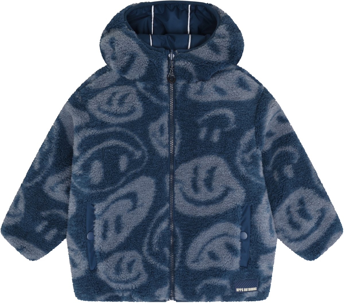 Noppies Jas - Reversible - Insignia Blue - Maat 140