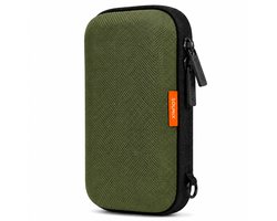 Sounix Harde Schijf Tas - 2.5 inch / 3.5 inch - Hard Cover Case - Powerbank Hoes - Geschikt Voor Extreme Portable SSD - Groen