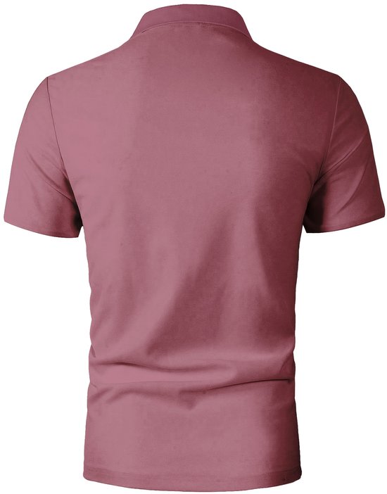Currero Golf Polo Heren - Ademend Golfshirt - Polo Shirt - Sportshirt - Golfkleding Heren - T-Shirt - Golf Mode - Groen XXXL — afbeelding 2