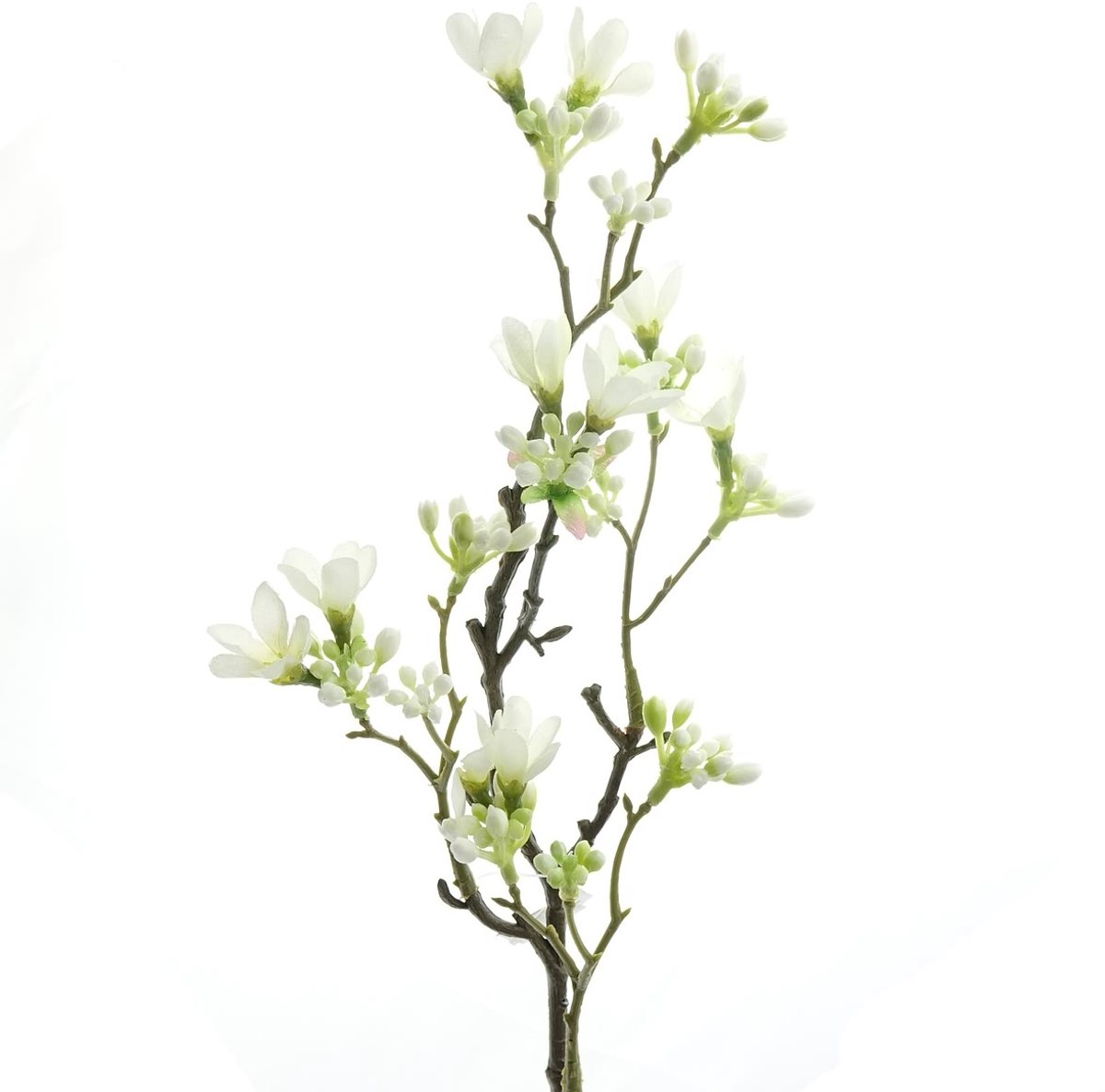 Gasper sierkweetak wit 51 cm - kunstbloemen