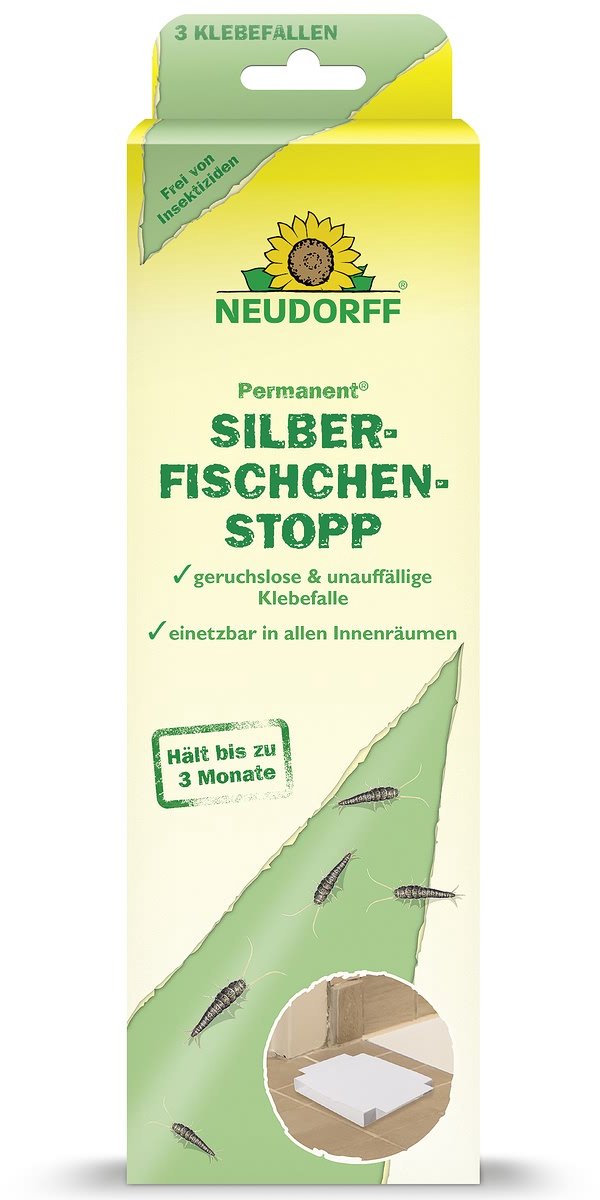 Neudorff Permanent Zilvervisjesstop - 3 kleefvallen