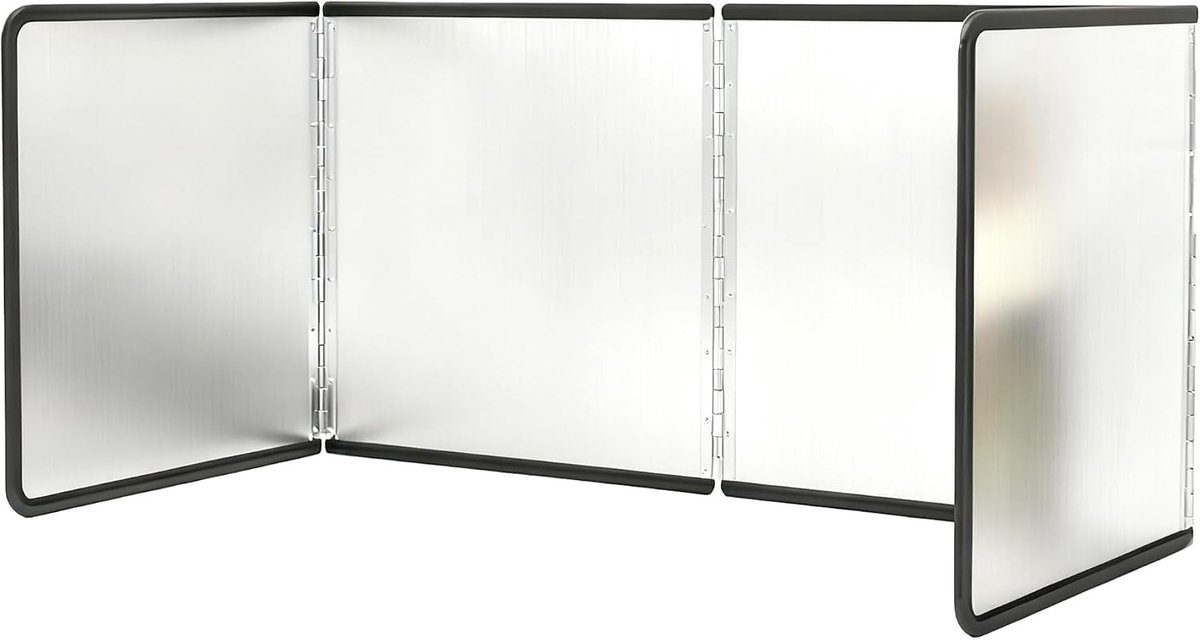 Splash Guard voor Keuken - Roestvrij Staal, Hittebestendig en Lichtgewicht, Ideaal voor Kookplaat, 30 cm Hoog en 80 cm Lang