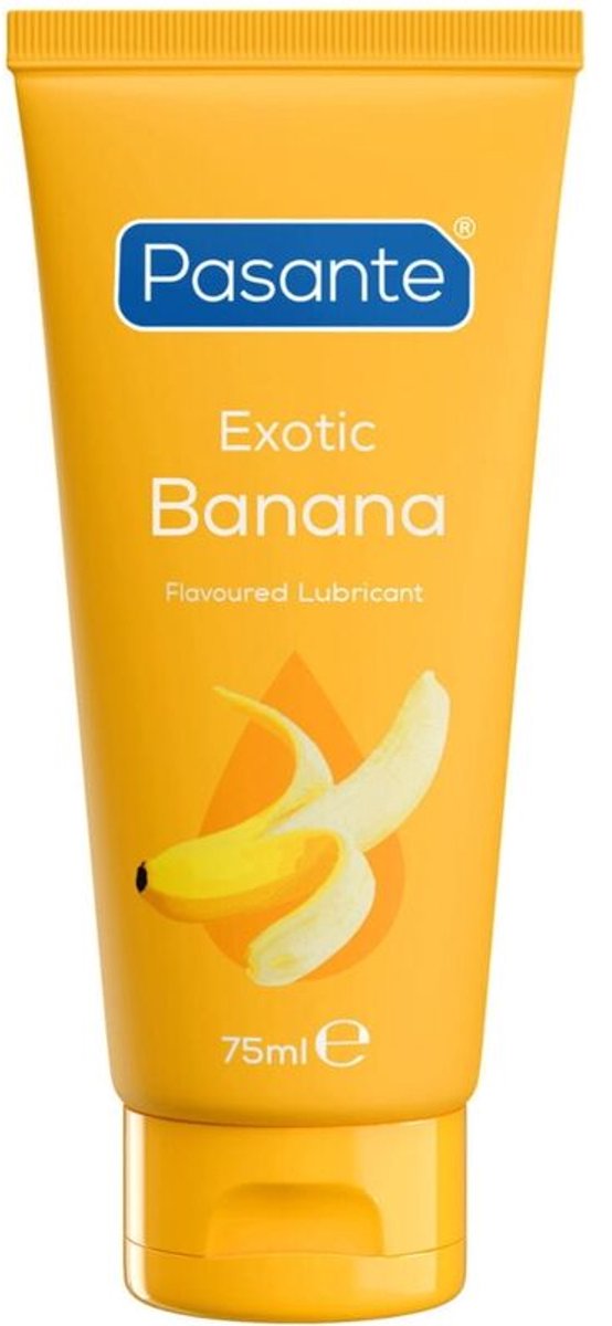 PASANTE - LUBRICANT WATER BASED BANANA FLAVOURED 75 ML