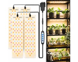 BOTC Kweeklamp LED voor planten - 540LED - Grow Light - Kweeklampen - Groeilamp - 4 Stuks - Wit